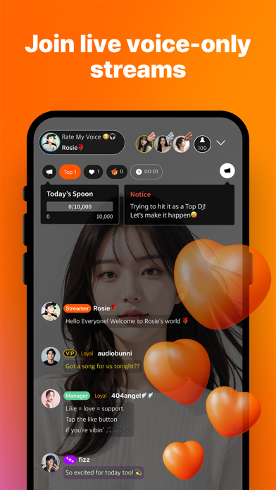 Spoon(スプーン) : 音声コンテンツライブ配信アプリ