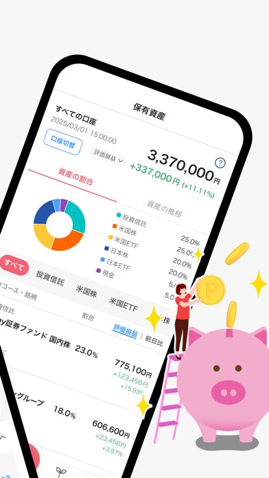 PayPay証券 1,000円から株/投資信託の取引ができる