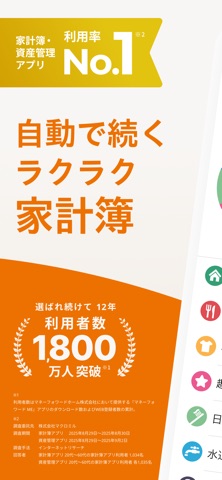 家計簿マネーフォワード ME - 資産管理もこれ一つで